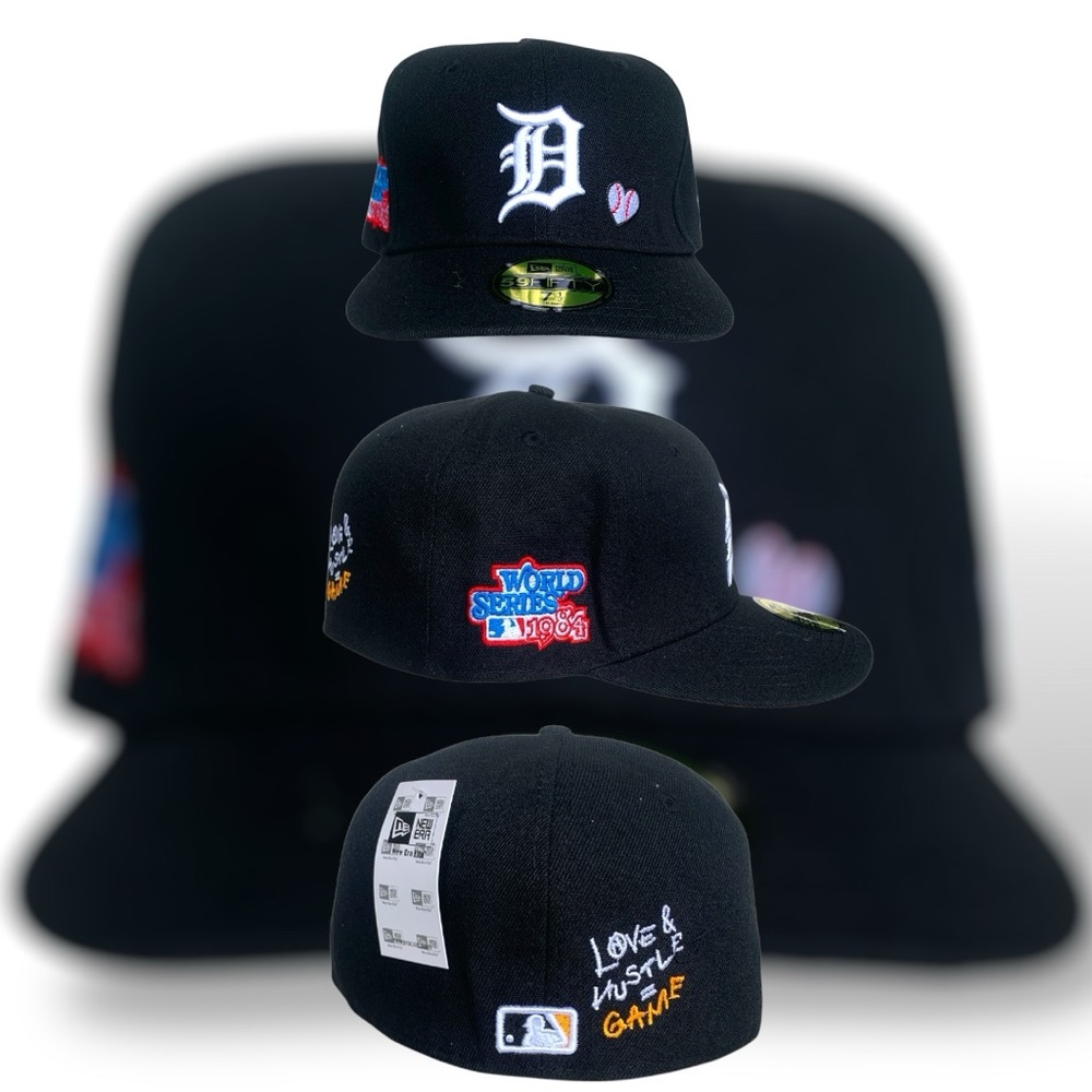 Detroit Tigers Love to Hustle New Era Fitted Hat